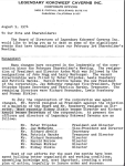 Kokoweef Newsletter, August 9, 1974
